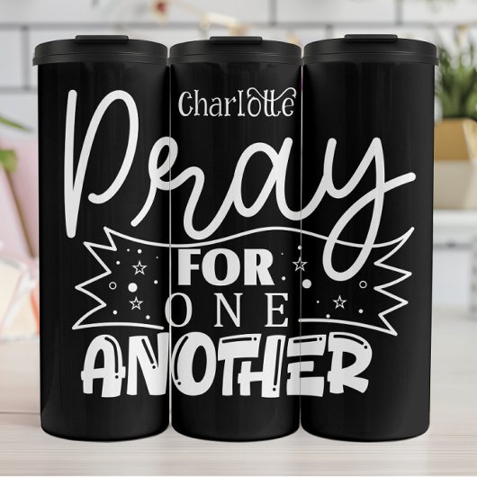 Bid voor elkaar thermosbeker