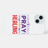 Bid Voor: Genezing Inspireren iPhone 15 Case (Achterkant horizontaal)