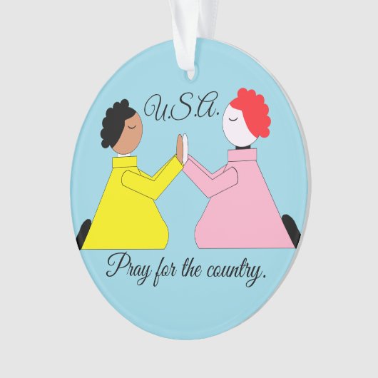 Bid voor het land: ornament (voorkant)