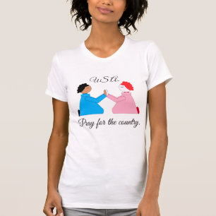 Bid voor het land: Wit T-shirt