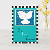 Bid voor het wenskaart van de Vrede van Jeruzalem Kaart (Gele Bloem)