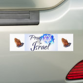 Bid-voor-Israël_ Bumpersticker (Op auto)