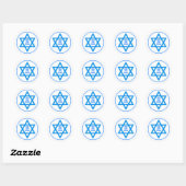 Bid voor Israel Envelope Seal Ronde Sticker (Vel)