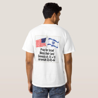 Bid voor Israël, zegen hun land shirt