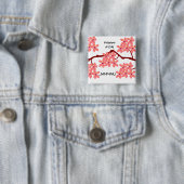 Bid voor Japan Vierkante Button 5,1 Cm (In situ)