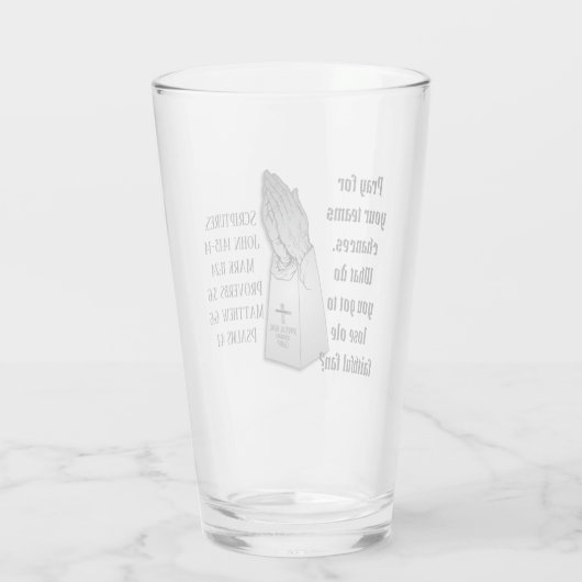 Bid voor je teamkansen. Elke lucifer Glas (Achterkant)