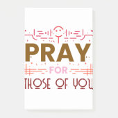 Bid voor jullie post-it® notes (Voorkant)