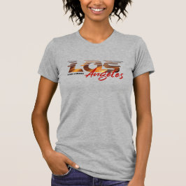 Bid voor Los Angeles | Dames slanke pasvorm  T-shirt
