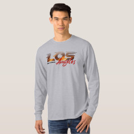 Bid voor Los Angeles | Heren Lange Mouwen T-shirt