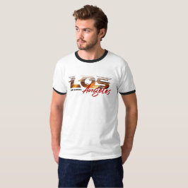 Bid voor Los Angeles | Mannen Ringer T-shirt