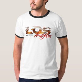 Bid voor Los Angeles | Mannen Ringer T-shirt