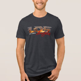 Bid voor Los Angeles | Mannen  Tri-Blend Shirt