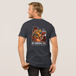 Bid voor Los Angeles | Mannen Tri-Blend Shirt