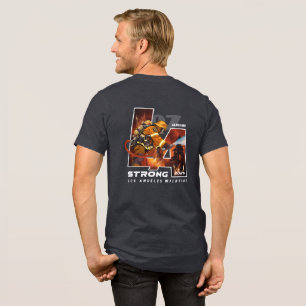 Bid voor Los Angeles   Mannen  Tri-Blend Shirt