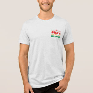 Bid voor Los Angeles: Solidariteit met LA Tri-Blend Shirt