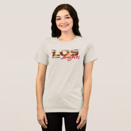 Bid voor Los Angeles | Vrouwen Tri-Blend Shirt