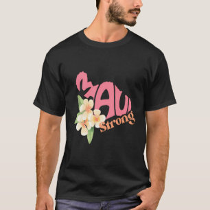 Bid voor Maui Hawaii Sterk Ik hou van hart Lahaina T-shirt