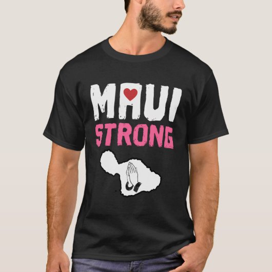 Bid voor Maui Hawaii Sterk T-shirt (Voorkant)