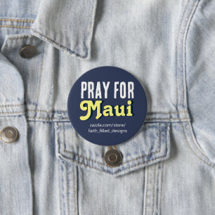 Bid voor Maui Ronde Button 7,6 Cm