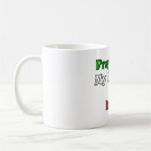 Bid voor mij mijn man is Italiaans Koffiemok (Links)