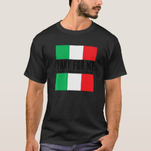 Bid voor mij mijn moeder in de wet is Italiaanse G T-shirt