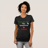 Bid voor mijn Boyvriend is Italiaans T-shirt (Voorkant volledig)