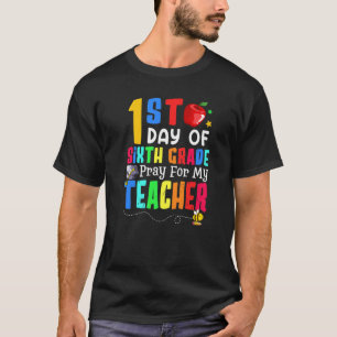 Bid voor mijn leraar ik ben klaar voor de zesde gr t-shirt