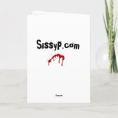 'Bid voor morgen' op een Kaart (Achterkant)