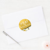 Bid voor Nollywood Ronde Sticker (Envelop)