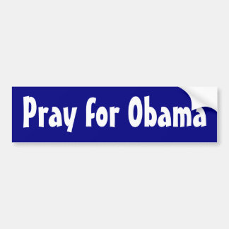 Bid voor Obama Bumpersticker