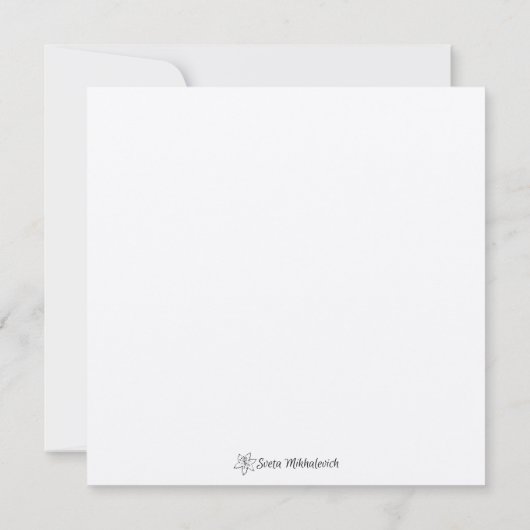 Bid voor Oekraïne! Waterverf Vlinders en Hart (Achterkant)