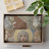 Bid Voor Ons door William Bouguereau  Tissuepapier (Geschenk)