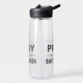 Bid voor onze kinderen waterfles (Links)