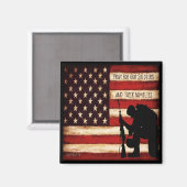 Bid voor onze soldaten magneet (Voorkant / Achterkant)