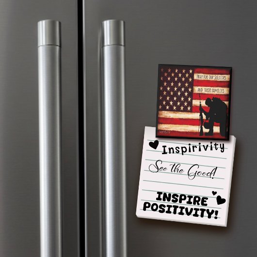 Bid voor onze soldaten magneet