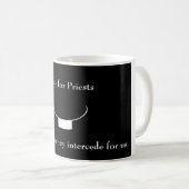 Bid voor priesters koffiemok (Voorkant rechts)