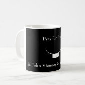 Bid voor priesters koffiemok (Voorkant links)
