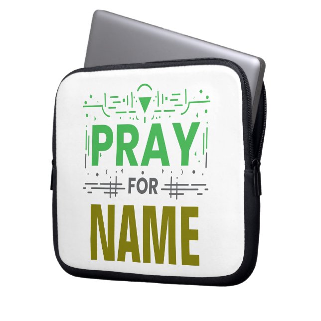 Bid voor: Samen in Solidariteit Laptop Sleeve (Voorkant Links)