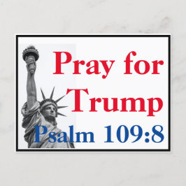 Bid voor Trump briefkaart