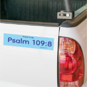 Bid voor Trump, Psalm 109:8 Bumpersticker (Op Truck)