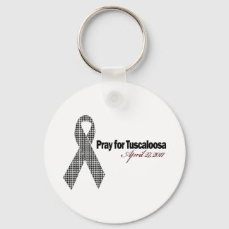 Bid voor Tuscaloosa Alabama (Houndstooth) Sleutelhanger
