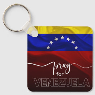 Bid voor Venezuela – Steun aan de Venezolaanse Vla Sleutelhanger