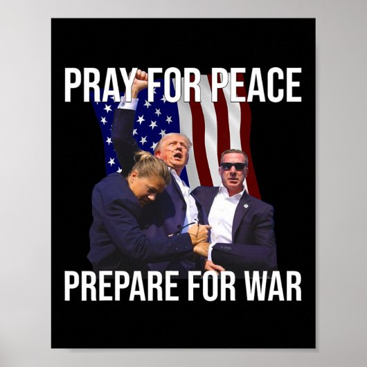 Bid voor vrede poster (Voorkant)