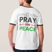 Bid voor Vrede T-shirt (Achterkant volledig)