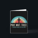 Bid Wacht Vertrouw God Heeft Een Plan Vintage Chri Kaart<br><div class="desc">Bid Wacht Vertrouw God Heeft Een Plan Vintage Christen</div>