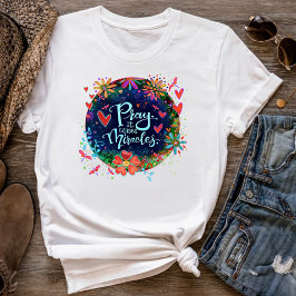 Bid wonderen bloemenlibel Irelyn T-shirt