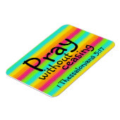 Bid zonder ons bijbelvers te stoppen magneet (Linkerzijde)