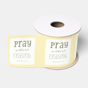 Bid zonder ophouden - 1 Tess 5:17 Grosgrain Lint
