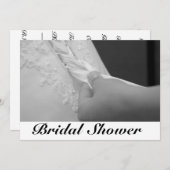 Bidal Shower-uitnodiging Kaart (Voorkant / Achterkant)