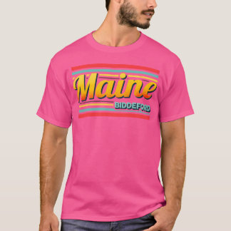 Biddeford Maine 70s 80s stijl meisje T-shirt